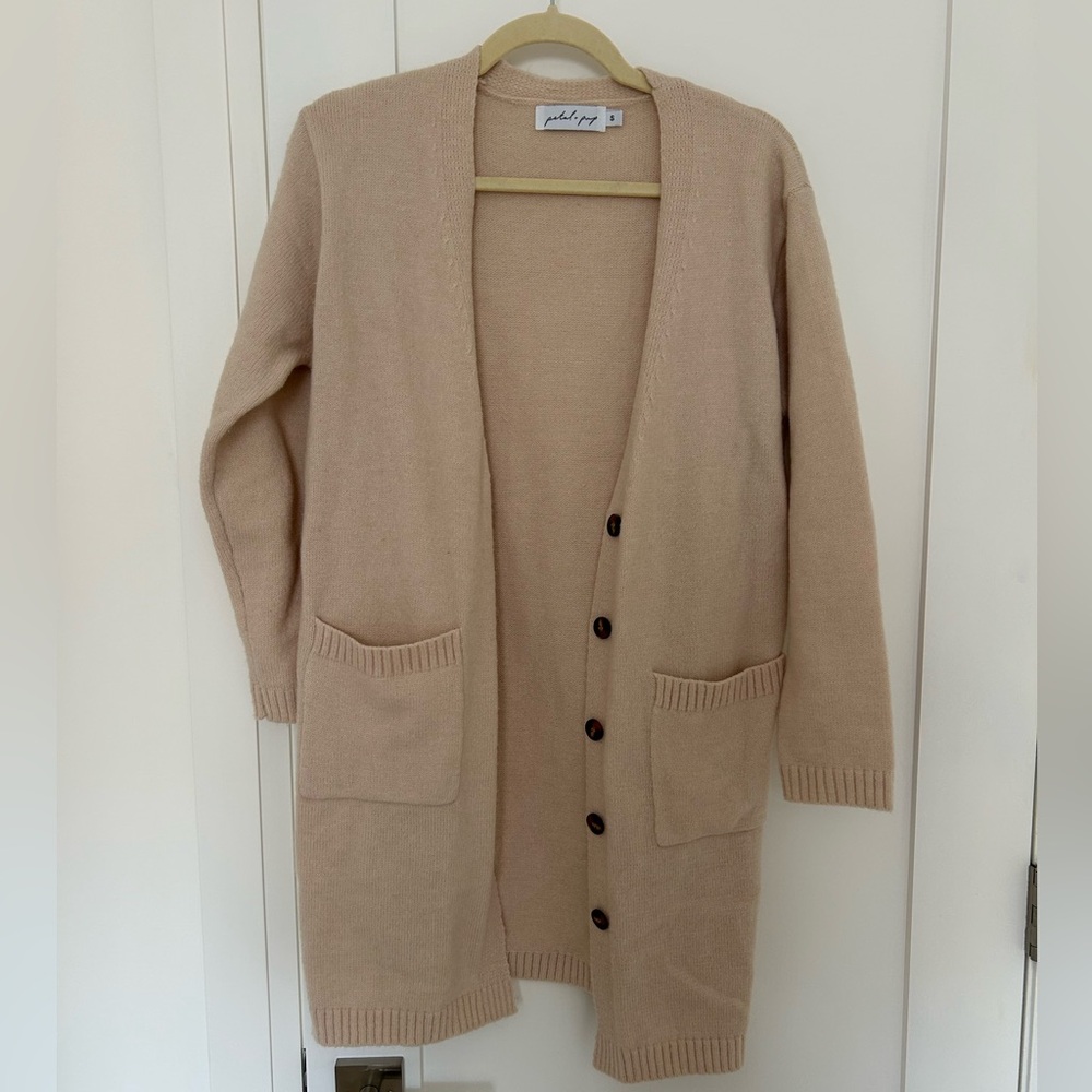 Blush cardigan